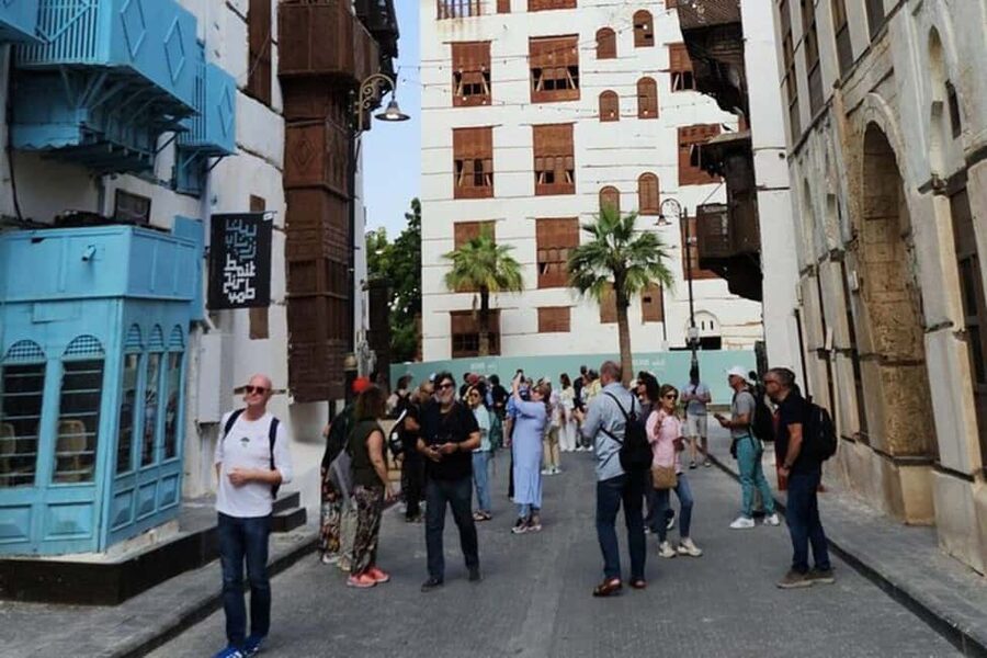 Al Balad Old Town Tour in Jeddah Historical City - Jeddah Flagpole pass by: a quick orientation that actually helps