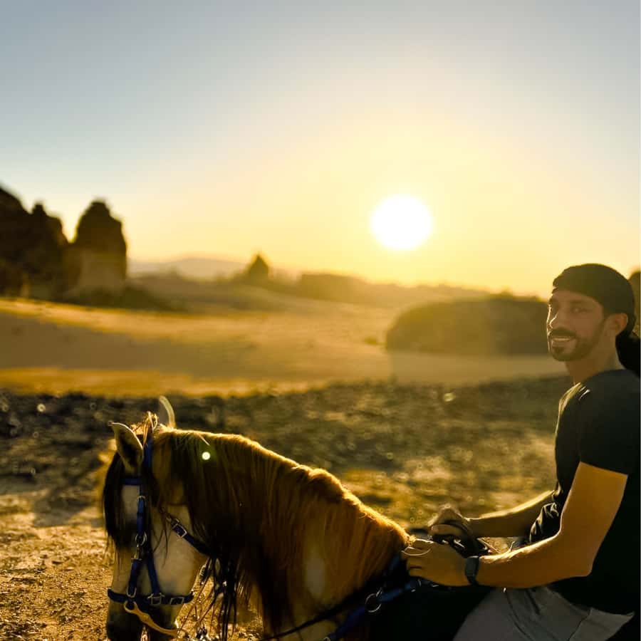 Al-Ula: Guided Horse Riding - The 15-minute safety briefing that sets the tone