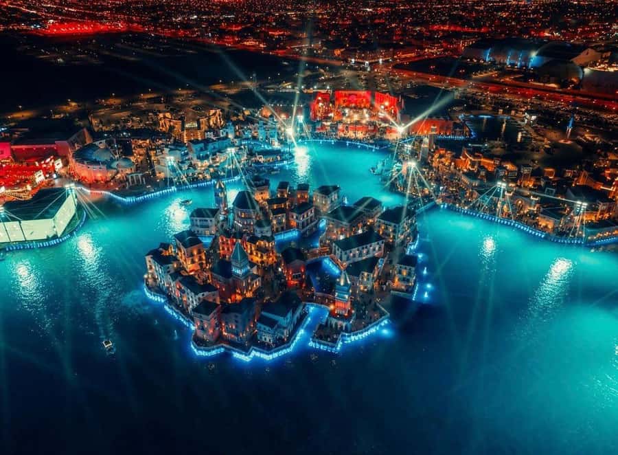 Boulevard World, Boulevard Riyadh Private Tour+Saudi Meal - How the country pavilions work: Italy, France, Mexico, Japan, India, plus Egypt and Morocco