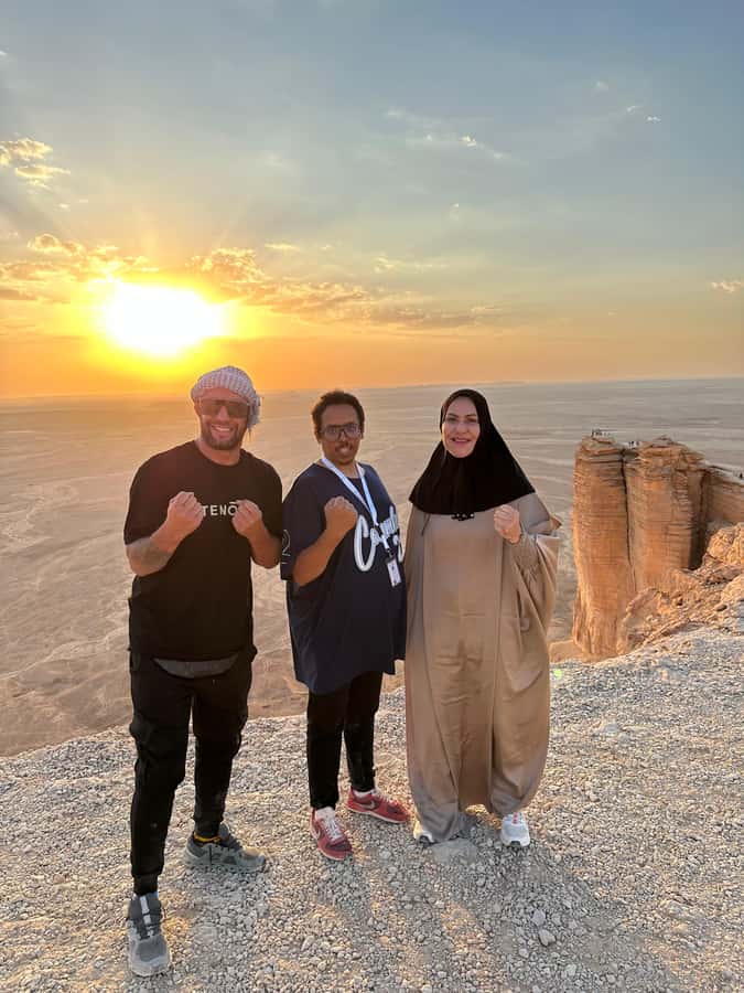 Edge of The World Riyadh,Camel Ride ,Bat Cave Visit & Dinner - Camel ride check: short, scenic, and not the main event