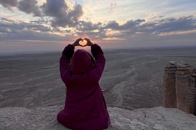 Edge of The World Riyadh with Camel Ride ,Bat Cave Visit & Dinner - From Saad Square to real desert time