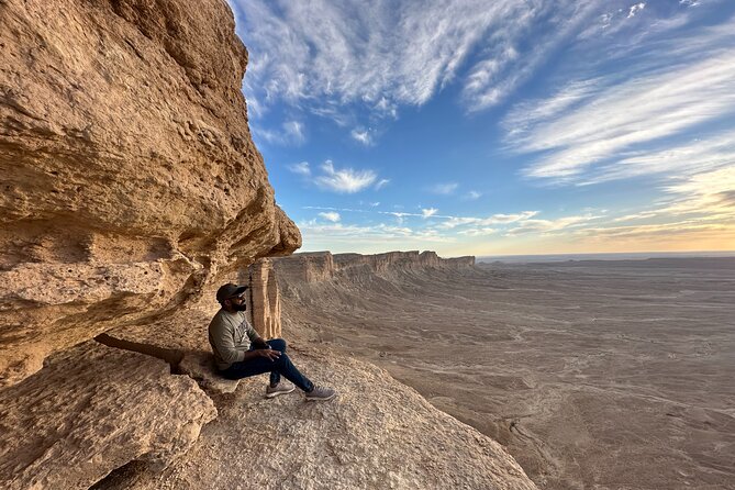 Edge of The World Riyadh with Camel Ride ,Bat Cave Visit & Dinner - Istiraha dinner and traditional activities: when the day finally slows down
