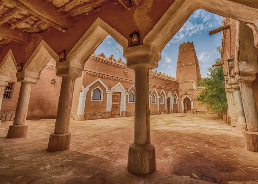 From Riyadh: Ushaiqer Village Highlights Tour with Transfer - Lunch in the dunes, or a traditional restaurant backup plan