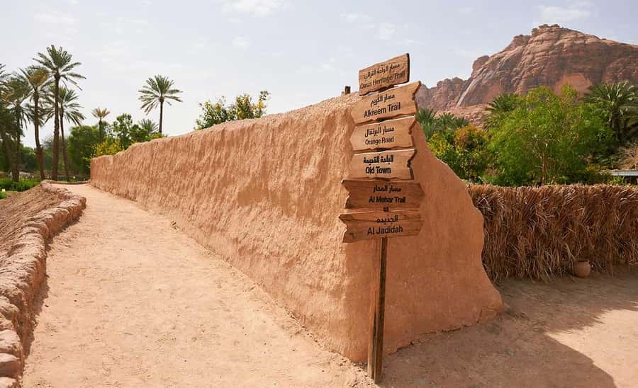 Oasis Adventure in Alula - The 3km Oasis Route Through Date Palms, Citrus, and Restored Farms