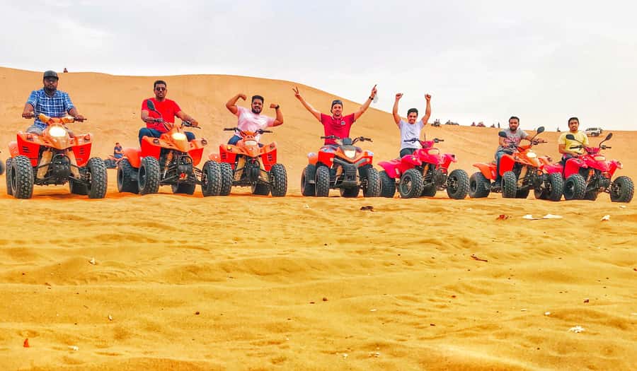 Red Sand Adventure Riyadh (Quad Biking,Camel Ride,Heritage) - What you should bring (and what to wear so you feel comfortable)