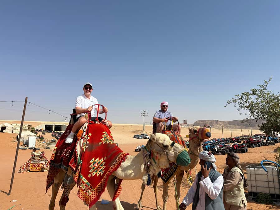 Red Sand: Dunes ATV, + Camel Ride + sandboarding - Timing: morning, late afternoon, and the sunset bonus