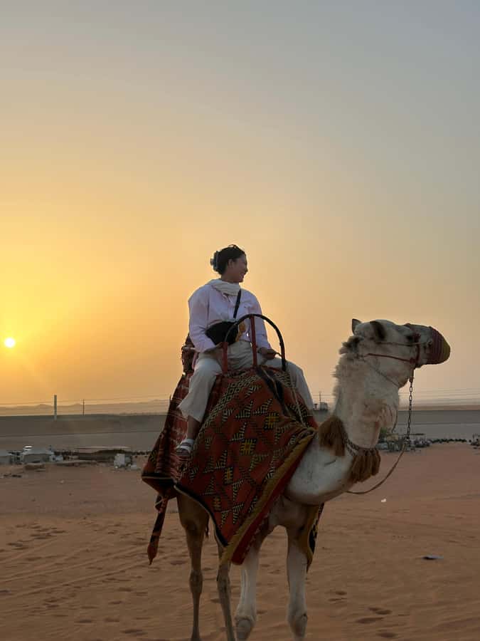 Red Sand: Dunes ATV, + Camel Ride + sandboarding - Camel ride: short, classic, and good for photos