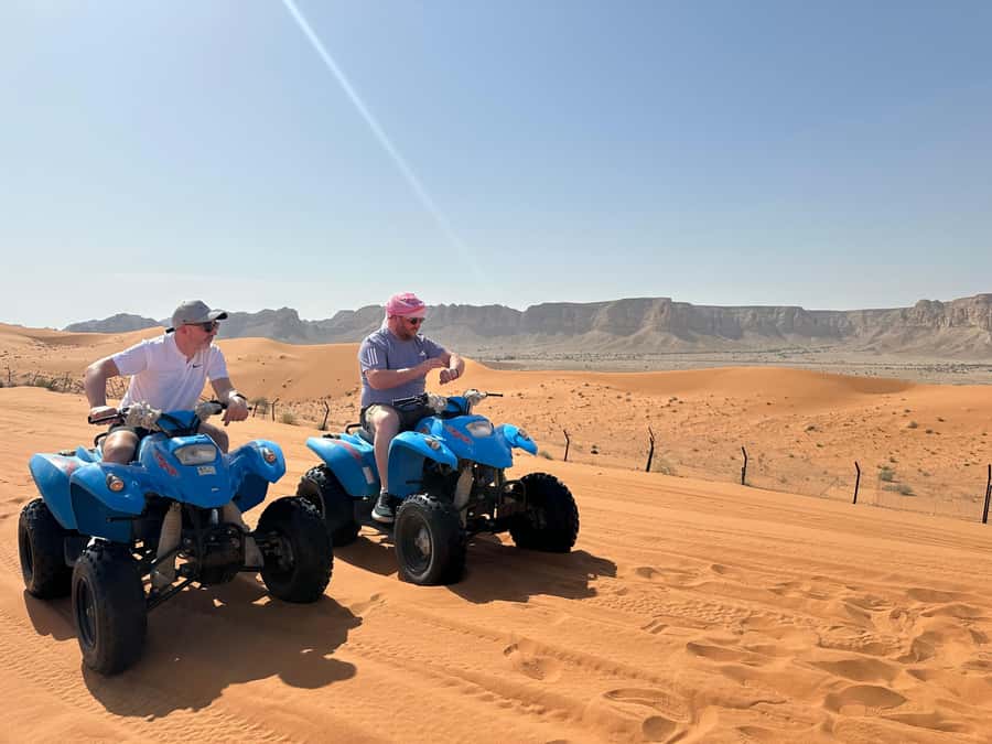 Red Sand: Dunes ATV, + Camel Ride + sandboarding - Sandboarding: fun when conditions cooperate