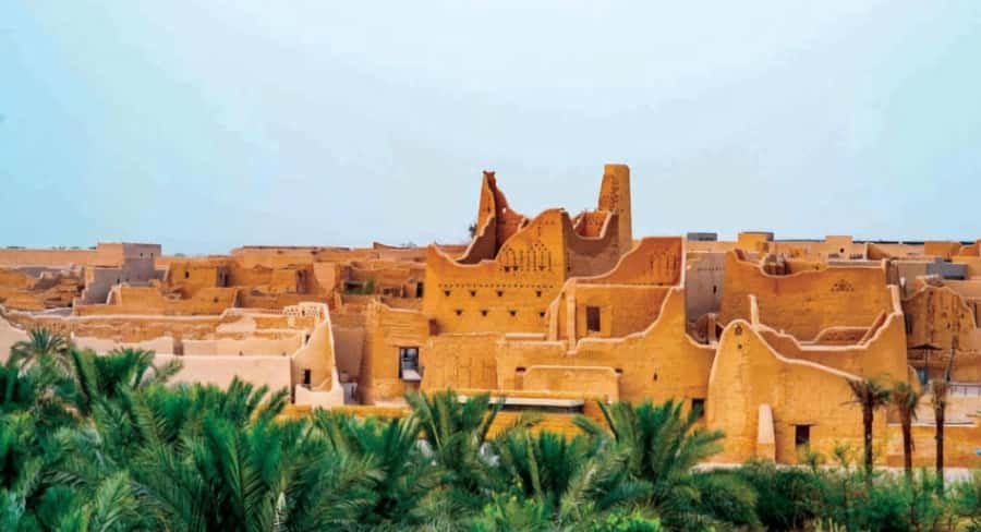 Riyadh : Diriyah Historic - At-Turaif UNESCO District: Mudbrick Architecture With a Translator’s Brain