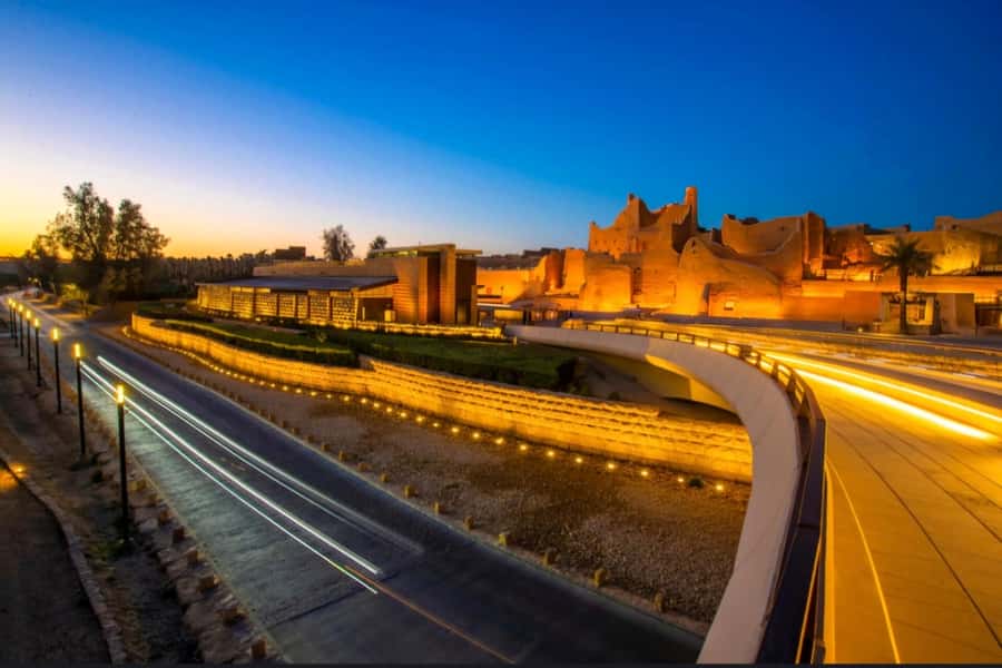 Riyadh : Diriyah Historic - Hanifa Valley Scenery: A Needed Pause From the Walls
