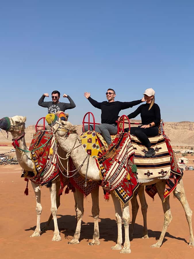 VIP Red Dunes: Camel, Quads, Private Tour & Coffee - Sandboarding and quad biking: two styles of fun, one big area
